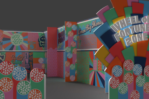 G2E 2024 WOF Zone Mockup-Sign close-up